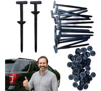 Boucle d'attache de câble, 20/50/100 pièces multi-usages Orechstripe Clips de fermeture éclair universels pour voitures, attaches de fermeture éclair Fender Sinchos de Corbata, fixation automobile