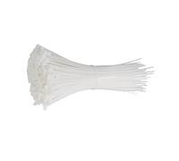 Boucle d'attache de câble en nylon, Attaches de Câbles Nylon Autobloquant Blanc 3-5mm x 60-300mm 100 pcs(4x150)
