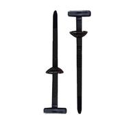 Boucle d'attache de câble en Nylon, vis fixation automatique, attaches zippées autobloquantes, coffre voiture, panneau protection du moteur(100pcs - (50set))