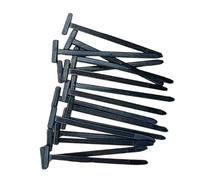 Boucle d'attache de câble universelle en nylon, attaches autobloquantes robustes, clips de retenue de pare-chocs, multi-usages pour réparation automobile, maison, garage, câblage électrique (20, noir)