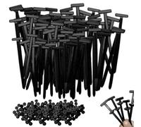Boucle d'attache de câble universelle en nylon - Clip universel de garniture de voiture - Kit de remplacement auto-bloquant pour pare-éclaboussures de moteur, garde-boue, pare-chocs et panneau de