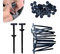 Boucle d'attache de câble universelle en nylon Fixateur d'attache à fermeture éclair en nylon à usage intensif et autobloquant (100)