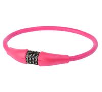 Boucle de câble à chiffres pour vélo rose