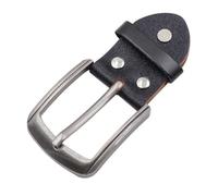 Boucle de ceinture classique en alliage - Boucles à broche unique - Cadeau d'anniversaire pour homme - Unisexe - Boucles de ceinture de rechange en métal pour homme, Largeur intérieure : 4 cm, taille