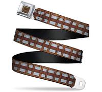 Boucle de ceinture de sécurité, Star Wars Chewbacca, 1.5" Wide - Fits Pant Size 32-52