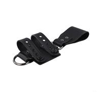 Boucle de ceinture en cuir de vache K pour couteaux à lame fixe avec trou de 5 à 6 mm de diamètre, conçue pour fournir un transport fiable et confortable à la taille