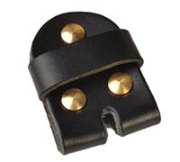 Boucle de ceinture en cuir élégante avec rivets de maintien pour boucles à broches Entretien Fabricant d'accessoires pour femmes, Boucle à épingle noire, taille unique