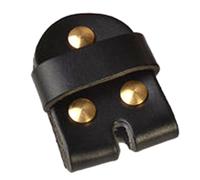 Boucle de ceinture en cuir élégante avec rivets de maintien pour boucles à broches Entretien Fabricant d'accessoires pour femmes, Noir 36 mm de large, taille unique