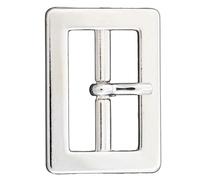 Boucle de ceinture métal 40 mm Argent - Union Knopf by Prym