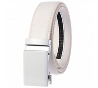 Boucle de ceinture solide pour jeans en superfibre, ceinture multicolore en option certifiée pour les arts marins, blanc, A