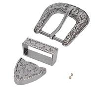Boucle de ceinture Vintage Design boucle de ceinture boucles de ceinture occidentales ensemble hommes Simple Cowboy ceinture décoration boucle à la main(25mm)