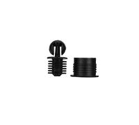 Boucle de fixation Snap, attache en plastique, 10 paires de cadre de couverture de filet de haut-parleur Bouton de fermeture à pression Boucle de fixation antipoussière