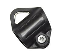 Boucle de harnais de débroussailleuse en aluminium robuste pour tube d'arbre de 2,5 cm, compatible avec modèles Stihl FS91R FS90R FS120 FS130 FS131R Noir