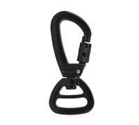 Boucle de homard à forte tension - Pivotants - En alliage de zinc - Fermoir à ressort - Facile à utiliser - Pour l'extérieur - Laisse pour chien - Ressort en métal
