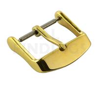 Boucle de montre dorée - Boucle de rechange pour bracelet de montre - Outil pour montres - 12 mm