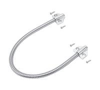 Boucle de Porte Blindée Anti-Coupure 40cm (16 Pouces) - Câble de Protection avec Extrémités en Alliage INOX - pour Montage à Mortaise Exposée - Diamètre 10mm (0,4 Pouce)