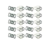 Boucle de porte de garde-robe à plat, 10 pièces, Clip de jambe basse, pour portes d ' armoire, interrupteurs de verrouillage à rouleau, Clip de pied bas, boucle d ' armoire