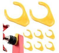 Boucle de protection du vélo, pédales de cyclisme boucles - Lot de 10 pédales de vélo de montagne Lock, résistance à l'abrasion, mécanisme de verrouillage, accessoires de vélo pour voyager