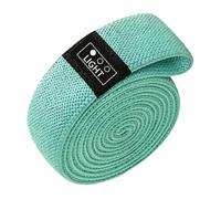 Boucle de résistance pour l'exercice des fessiers et design antidérapant | Construction renforcée pour la résistance des fessiers avec fentes pour squats, entraînement à la mobilité et fitness à