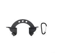 Boucle de sac à dos pour Dji Neo2 avec options de montage polyvalentes en matériau ABS, design compact noir pour installation sur bureau ou mur, portabilité améliorée et solution de fixation sécurisée