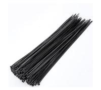 Boucle de serre-câble, Lot de 100 attaches câble autobloquantes en nylon et plastique noir, for usage industriel(3X150 width 1.8mm)