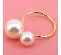 Boucle De Serviette En Forme De U En Or Et Argent, Anneau De Serviette Moderne Minimaliste En Perles Pour Restaurant, Fournitures De Décoration De Table À Domicile, Nouveau