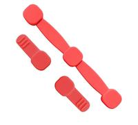 Boucle de silicone à frite et à air, boucle aimant de friteuse à air, Kit de boucle aimant pour maintenir le papier parchemin de friteuse à, Gadget de cuisine pour la cuisson sécurisée, empêchez l