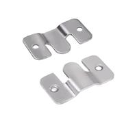 Boucle de Suspension en Acier Inoxydable, 30 pièces, Supports Montage dissimulés, Crochets for Cadre Photo, connecteurs Joint Verrouillage for Meubles Maison pour Meubles