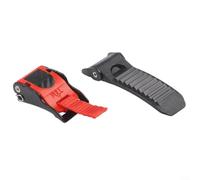 Boucle de verrouillage à dégagement rapide pour casque de moto - Clip de fixation de sécurité en ABS réglable - 7 à 10 vitesses - Accessoire de chapeau pour équitation, course et tourisme - Ajustement