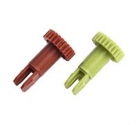 Boucle d'engrenage de rechange essentielle pour moteur à brosse latérale ECOVACS N5 N8 T8X1 (vert + rouge)