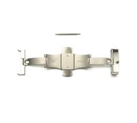 Boucle déployante - TISSOT - T640028386 - Acier - Compatible avec bracelets cuir 20 mm - Homme