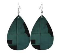 Boucle D'Oreille Attaque De Pirates Informatiques Boucles D'Oreilles Femme Rétro Boucles D'Oreille Pendantes Lightweight Boucle D'Oreilles Pendantes En Cuir Pour Fête Filles