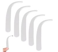 Boucle d'oreille en acrylique Essayez bâtons - 5pcs bandes transparentes, portables et hygiéniques, affichage professionnel | Outil d'essai de goujon pour boutiques, bijouterie, foires