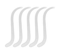 Boucle d'oreille en acrylique Essayez bâtons - 5pcs bandes transparentes, portables et hygiéniques, affichage professionnel | Outil d'essai de goujon pour boutiques, bijouterie, foires