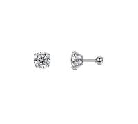 Boucle d'Oreille Femme Edelstein 1 paire de boucles d'oreilles à tige en acier inoxydable for cartilage et hélix, bijoux de piercing for femmes et hommes, 3 à 8 mm(1 Pair Size 5mm)