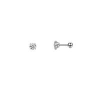 Boucle d'Oreille Femme Edelstein 1 paire de boucles d'oreilles à tige en acier inoxydable for cartilage et hélix, bijoux de piercing for femmes et hommes, 3 à 8 mm(1 Pair Size 3.0mm)