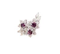Boucle d'Oreille Femme Edelstein Superbes boucles d'oreilles rondes bleues et blanches for femme, idéales for un mariage, des fiançailles ou une soirée. Bijoux brillants(COLOR02)