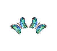 Boucle D'Oreille Femme In Be Worn Light d'oreilles de vacances de luxeBoucles d'oreilles Creative That Gradient Ord Dazzling Décoration The Can (Green, One Size)