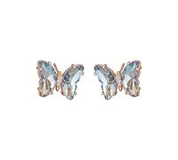 Boucle D'Oreille Femme In Be Worn Light d'oreilles de vacances de luxeBoucles d'oreilles Creative That Gradient Ord Dazzling Décoration The Can (Light blue, One Size)