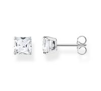 Boucle d'oreille femme - THOMAS SABO - Boucles d'oreilles Thomas Sabo argent oxyde blanc - Couleur de la matière:Blanc
