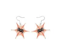 Boucle Doreille Homme Ensemble de boucles d'oreilles thème Halloween Thanksgiving automne Noël, boucles d'oreilles de vacances, ensemble à tige citrouille chauve-souris, bijoux vacances (Purple, A)