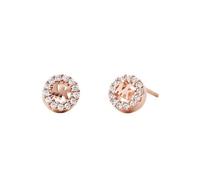 Michael Kors, Femme, Accessoires, Rose, Taille: ONE Size Boucles d'oreilles pour femmes avec zircone Argent 925