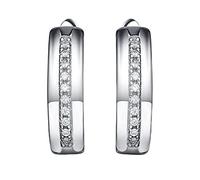 Boucle d'oreille micro pave clip clair boucles d'oreille femmes filles bijoux