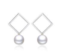 Boucle d'oreille personnalisée en Perles Sterling 925 pour Femmes, Bijoux de fête Fins