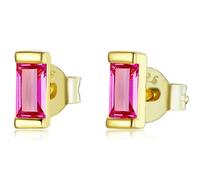 Boucle d'oreille Piercing carré Cubic Zirconia Boucles d'oreilles