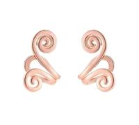 Boucle d'oreille spirale simple pour oreilles non percées - Boucles d'oreilles à clip pour cartilage - Pour femme, Zinc, Pas de gemme