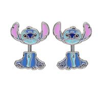 Boucle d'Oreille - STITCH - Disney - Métal Argenté - Mixte - Enfant