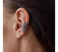 Boucle d'oreille unique en toile d'araignée non percée, bijoux tendance pour Halloween, bijoux adaptés à différents styles de manchette en toile d'araignée d'Halloween, taille unique, Comme décrit