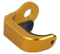 Boucle E usinée CNC pour crochet de fourche avant Brompton avec revêtement anodisé en plusieurs couleurs pour cadres de vélo pliables sans garde-boue (doré)