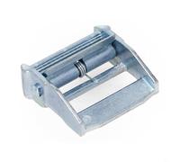 Boucle en alliage de zinc avec tendeur fixe pour sangles d'arrimage de cargaison, offre une forte traction de sécurité et une fixation stable pour les charges lourdes dans les étuis et boîtes à outils